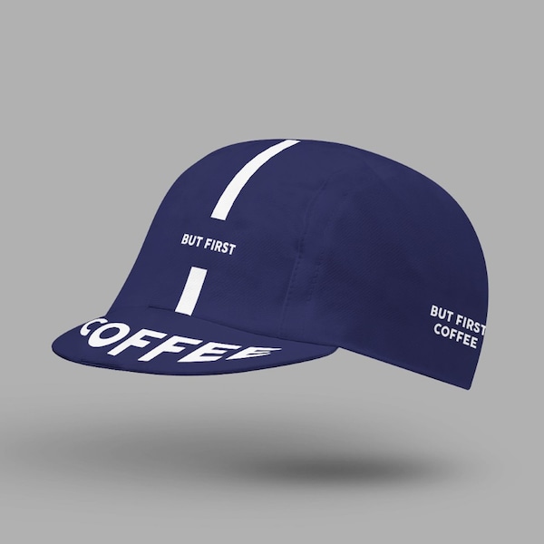 BUT FIRST COFFEE Cycling Cap