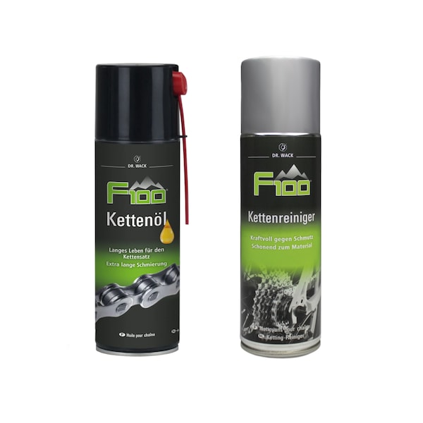 Chain Cleaner Spray and Chain Oil Kit